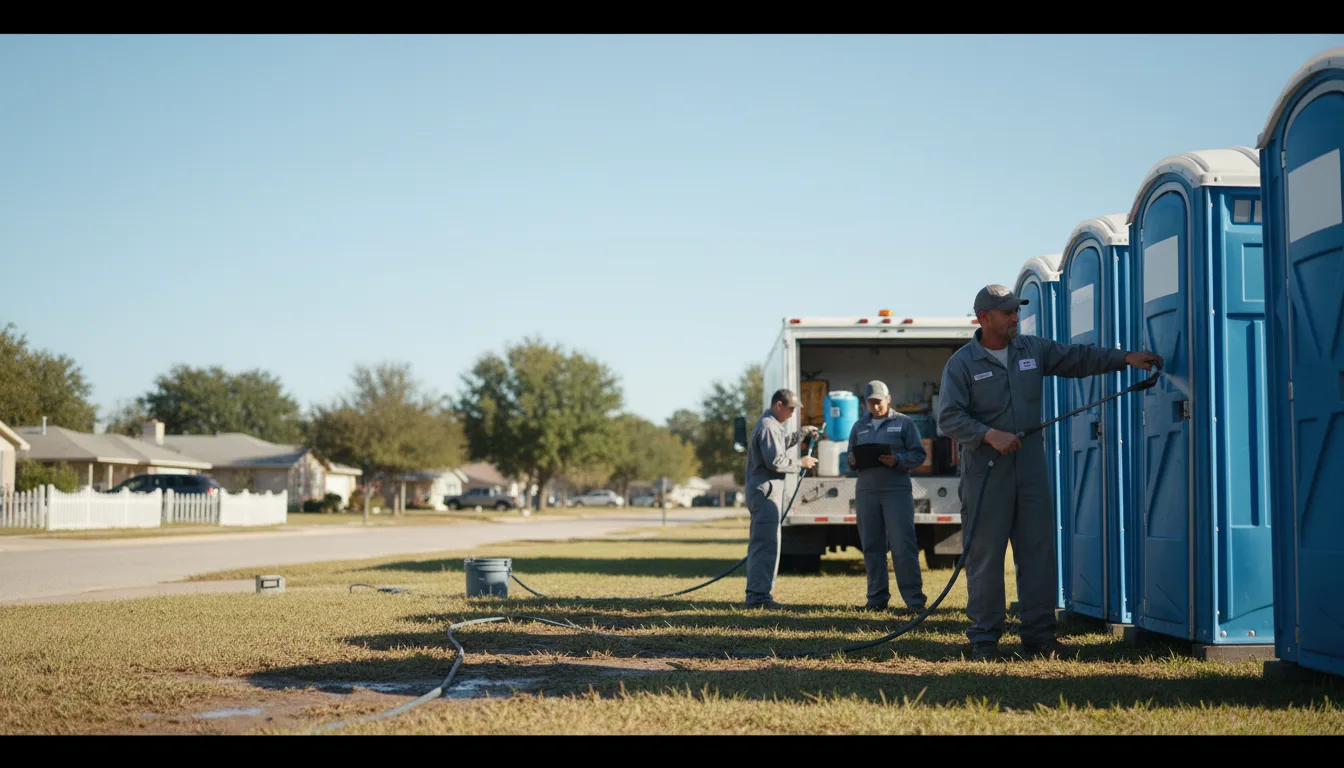 Long-Term Portable Toilet Rental in Bluewater, NM near me